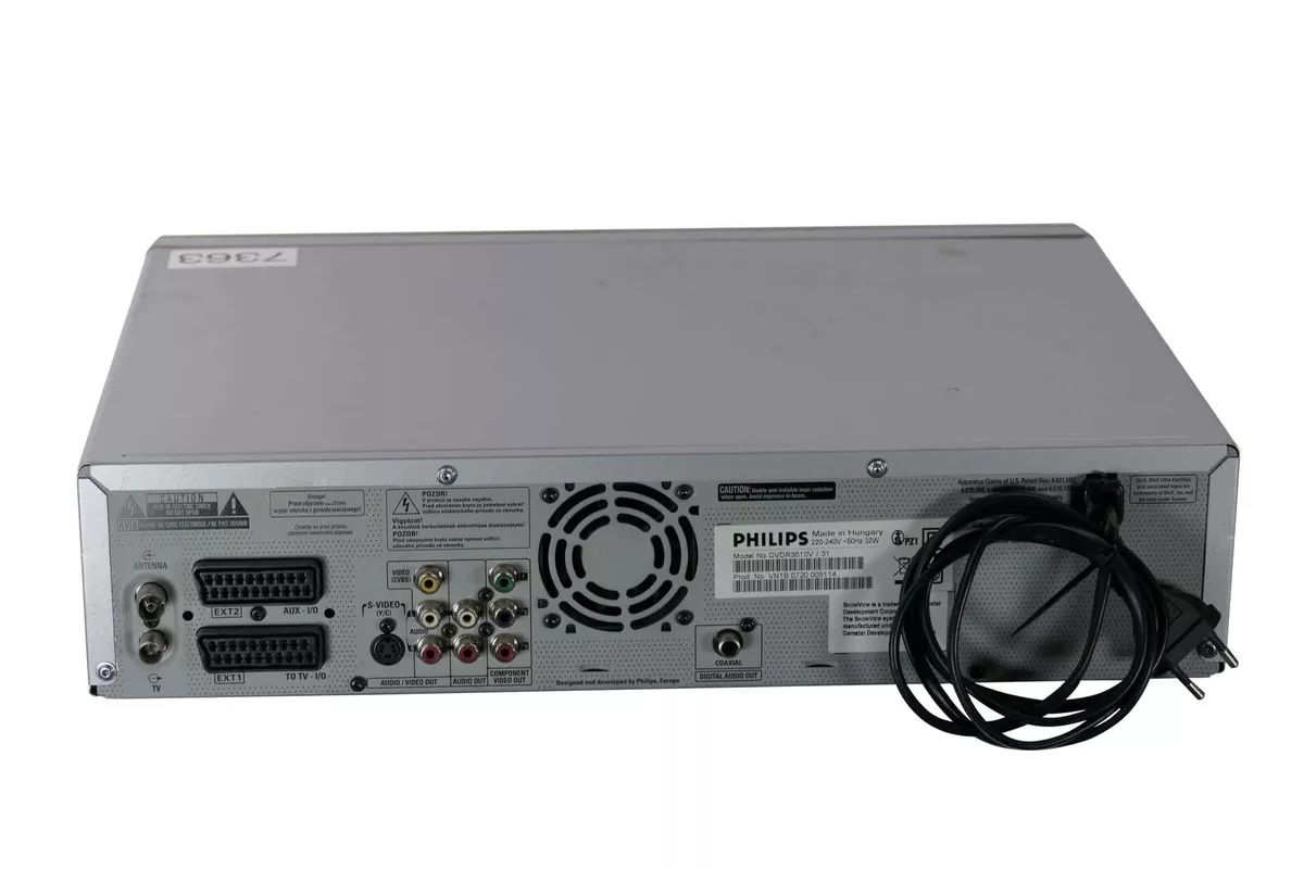 Tutti i VHS: DVD/ VHS Philips DVDR3510V Combo Recorder – Usato da Trimbach venduto da SABO-61 2