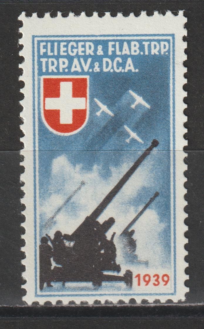 Alle Briefmarken: Flieger Nr. 15b/1 ** – Gebraucht aus Siebnen von Fstaehli