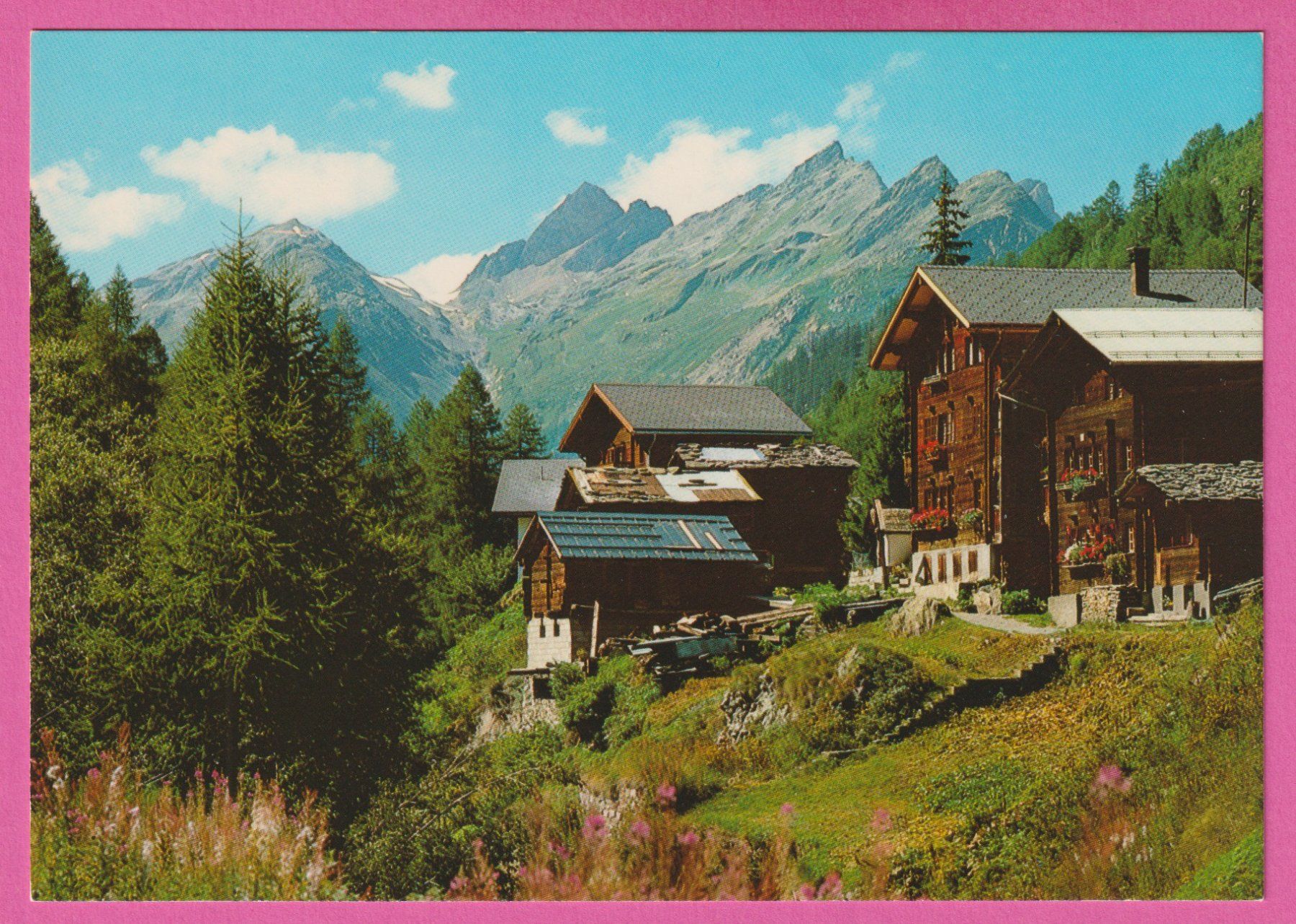 Cartes postales: Lötschental im Wallis – D'occasion à Einsiedeln par dillie
