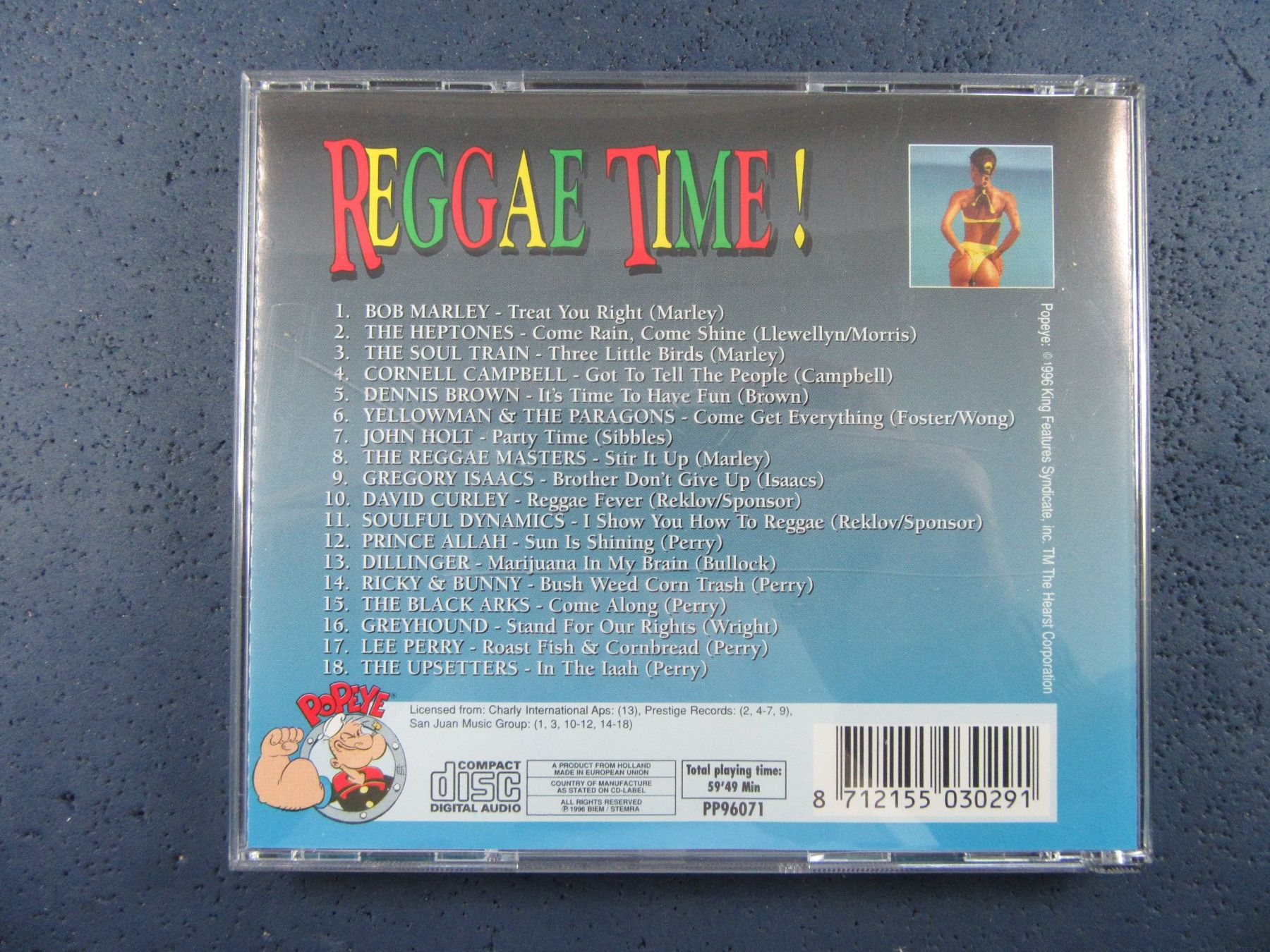 CD: REGGAE TIME ! CD MARLEY< DILLINGER BROWN GREYHOUND PERRY USW – Usato da Ettingen venduto da Hausi4711 1