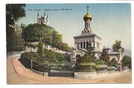 Vevey (VD) Eglise Russe et St. Martin - 1910