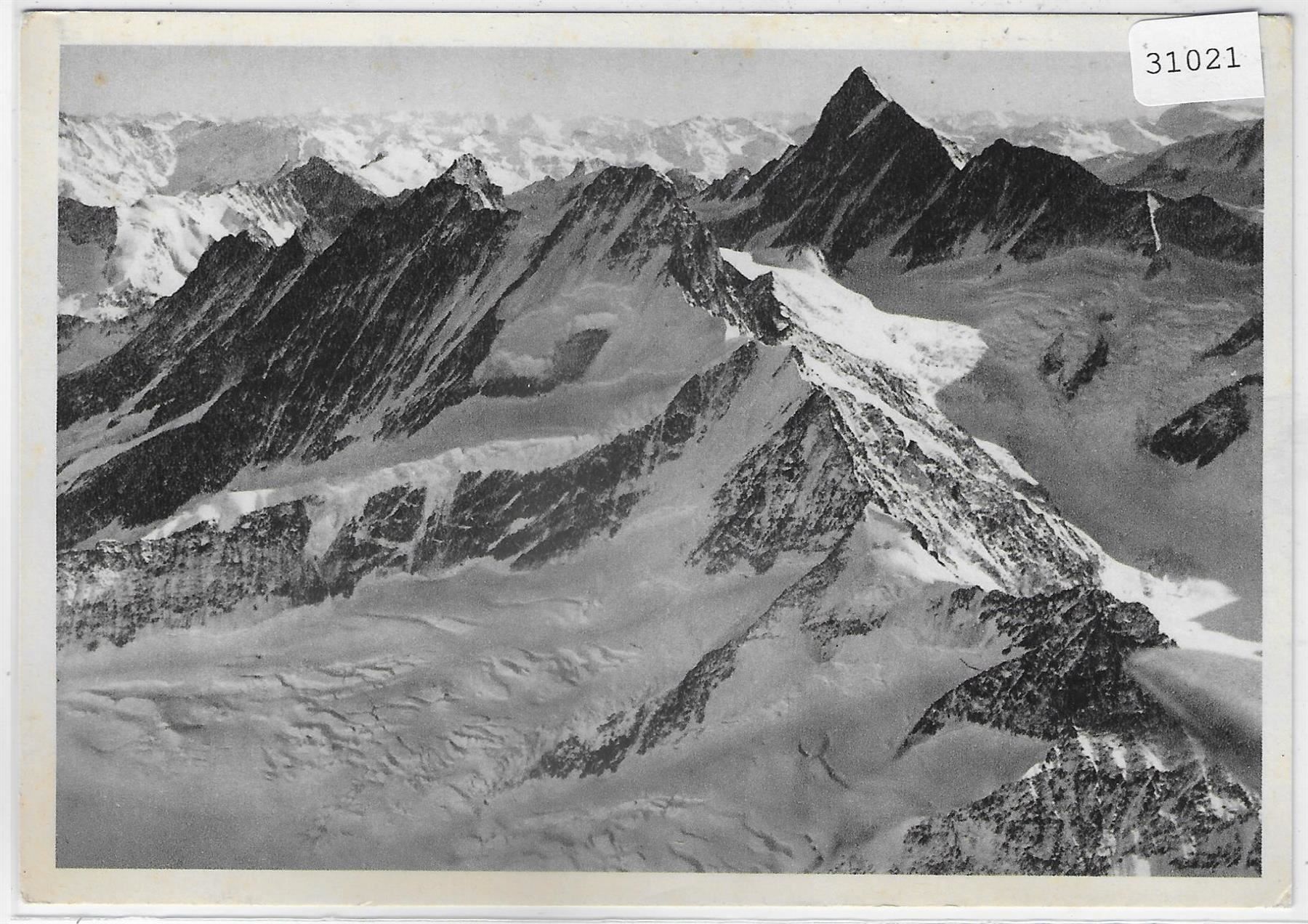 Cartoline postali: Flugaufnahme Schreckhörner, – Usato da Ettingen venduto da Kartenplanet