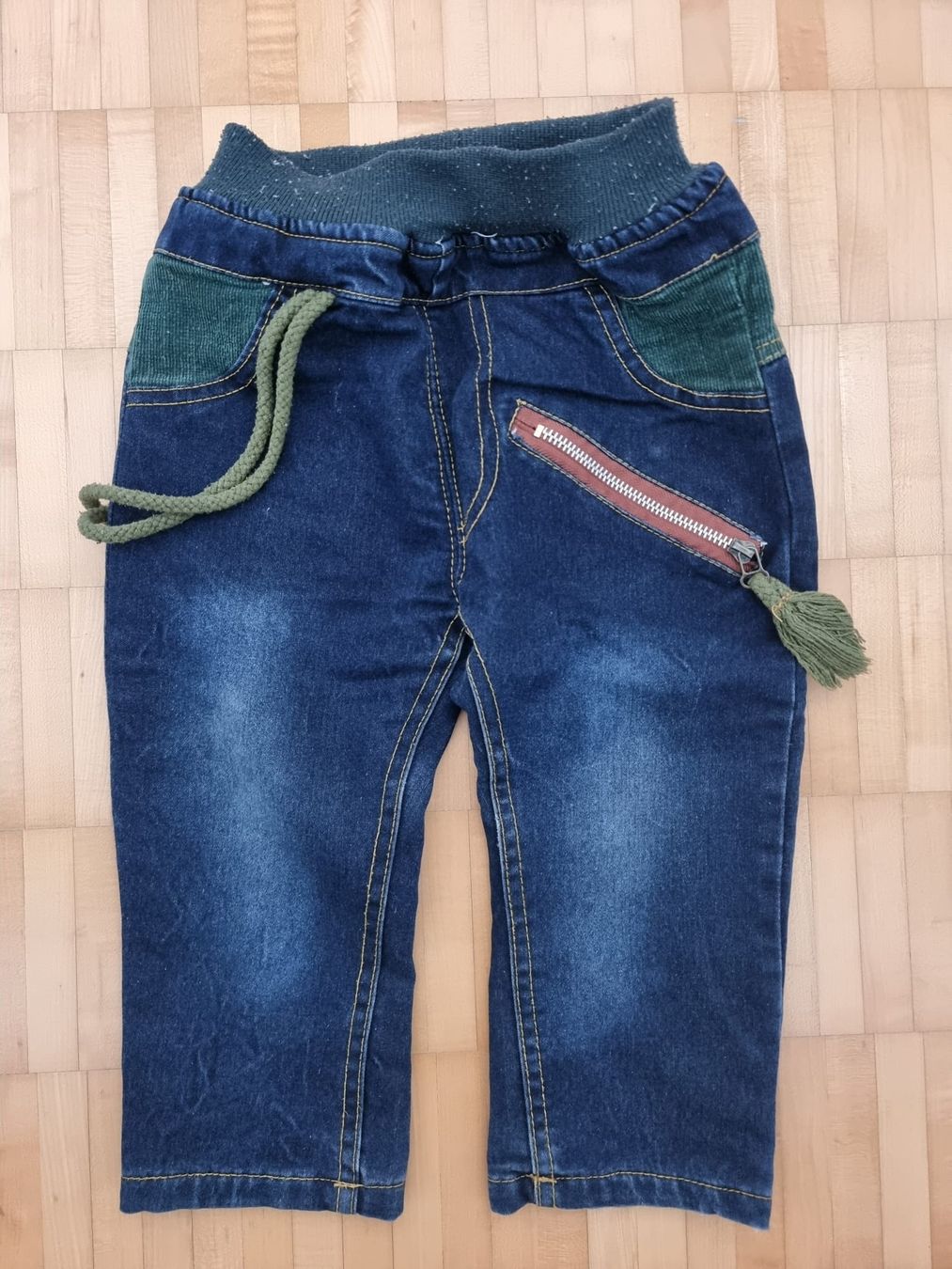 Pantaloni: Warme gefütterte Winterjeans Gr. 92 – Usato da Oftringen venduto da Tunertune