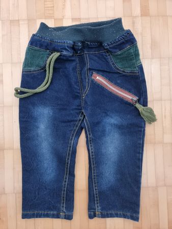 Warme gefütterte Winterjeans Gr. 92