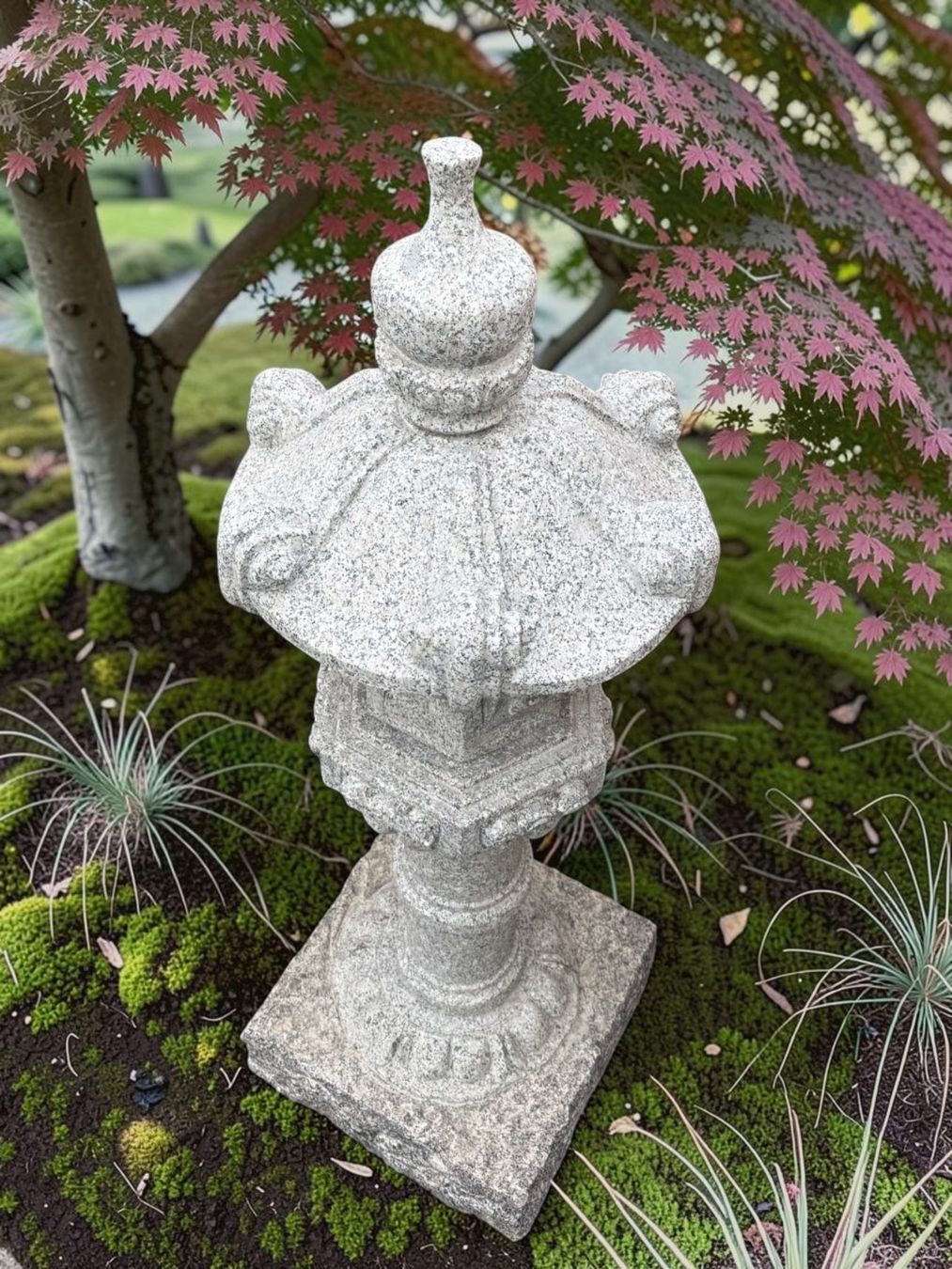 Laternen: Kasuga Granit Steinlaterne Pagode Gartenlaterne 130cm groß – Gebraucht aus Hilpoltstein von TOMTAO88 5