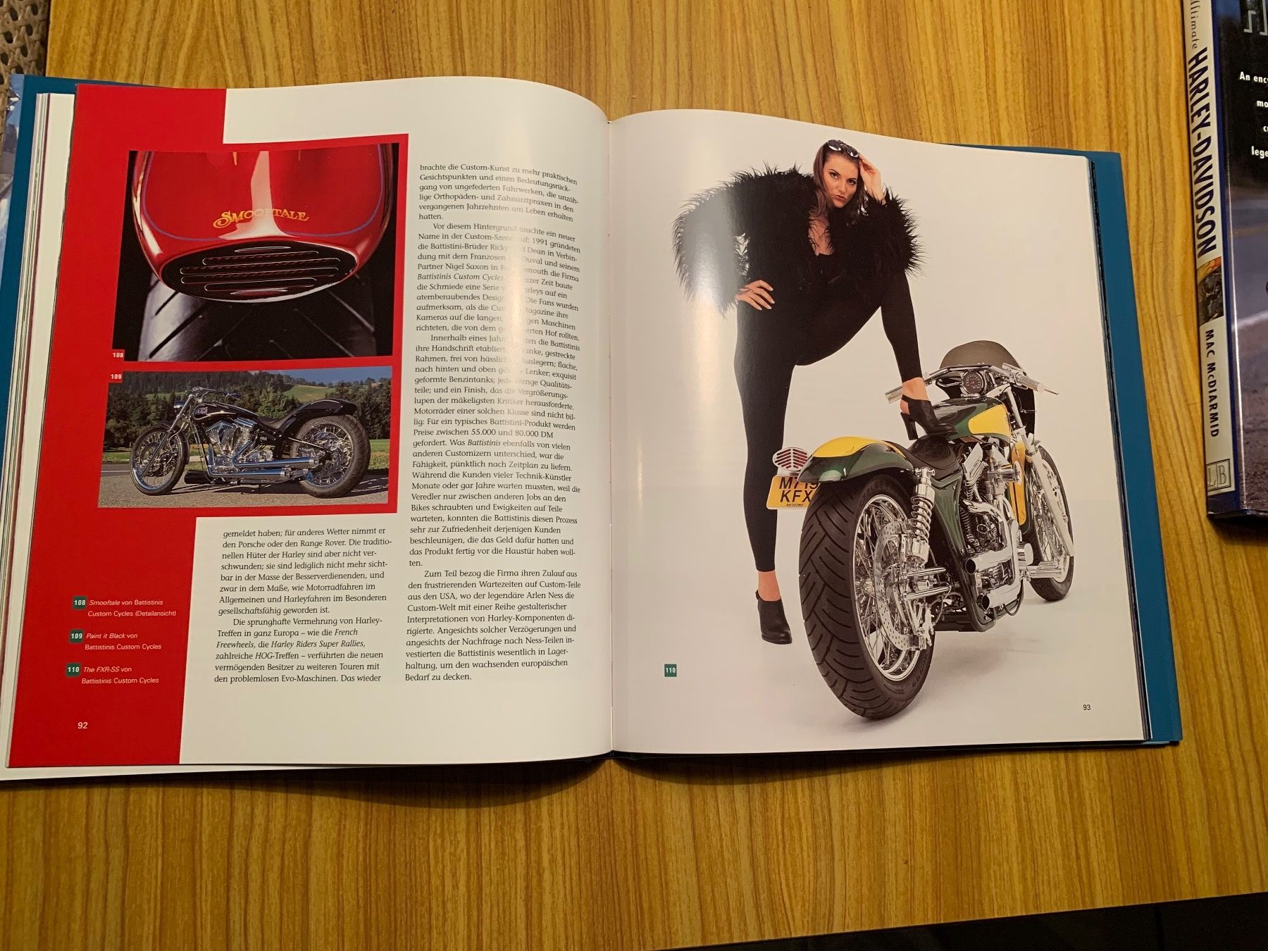 Libri: Harley Davidson Harley Custom Bücher Ultimate Harley Dina – Usato da Steffisburg venduto da smocky17 5