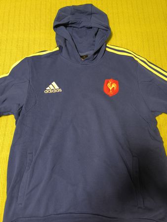 Adidas FFR Kapuzenpullover blau Grösse XL gut erhalten