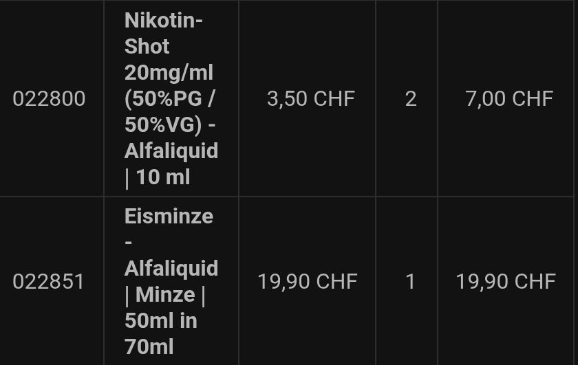 Altri Prodotti per fumatori: Alfaliquid E-Liquid Menthe Glaciale 70ml – Nuovo (secondo la descrizione) da Bern venduto da ralella 2