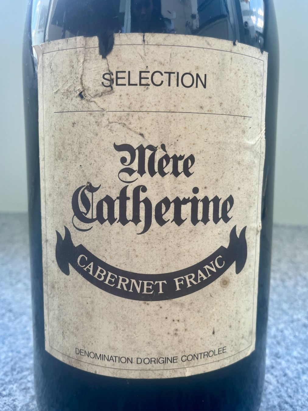 Vino: Seltene grosse alte Weinflasche "Mère Catherine". – Usato da Zürich venduto da Dmbz