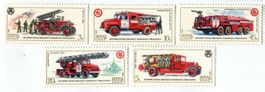 Briefmarken "Feuerwehr". UdSSR