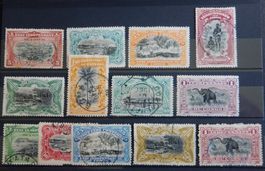 Belgisch Kongo ex. Kat. 15-30 */gest. 1894/1900
