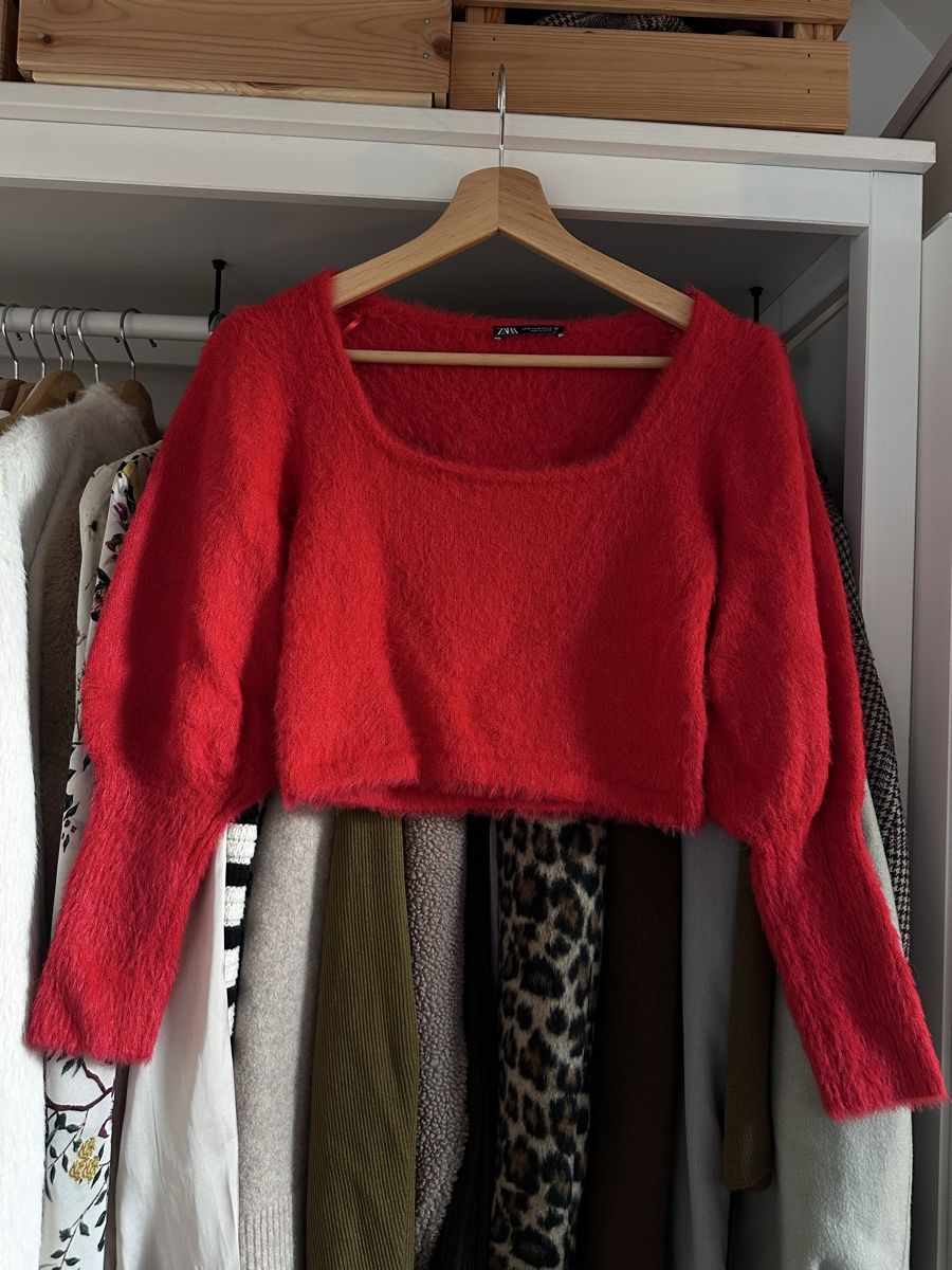 Zara Pullover & Sweatshirts: Zara Pullover, Grösse M, Rot, cos H&M Massimo – Gebraucht aus Zürich von Lotta1509