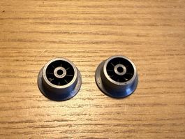 2 Vorlaufräder Lauffläche 15.2 mm Spur 0