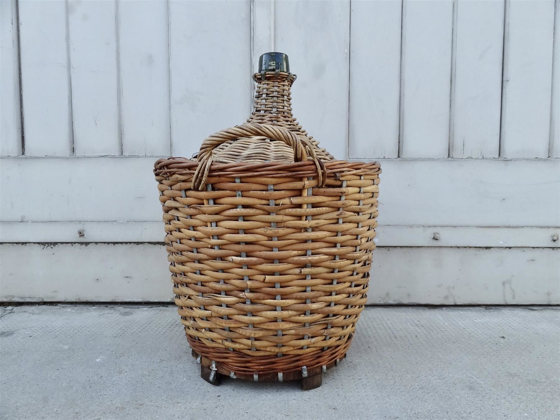 Bottiglie: alte Korbflasche geeicht 12 Liter 1958 – Usato da Kerzers venduto da Flaschenposten 6