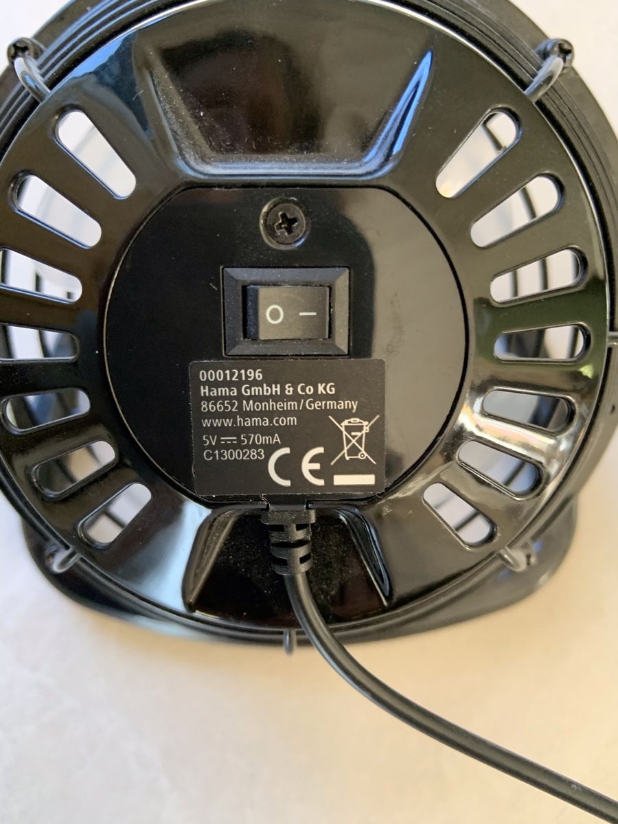 Hama Ventilateurs: Hama USB Tischventilator – D'occasion à Giswil par Pingu109 2