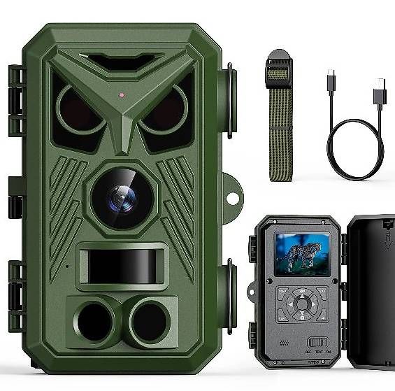 Camcorder: Caméra de Chasse WiFi 4K Détection Mouvement Vision Nocturne – Gebraucht aus Donneloye von ire_767q 1