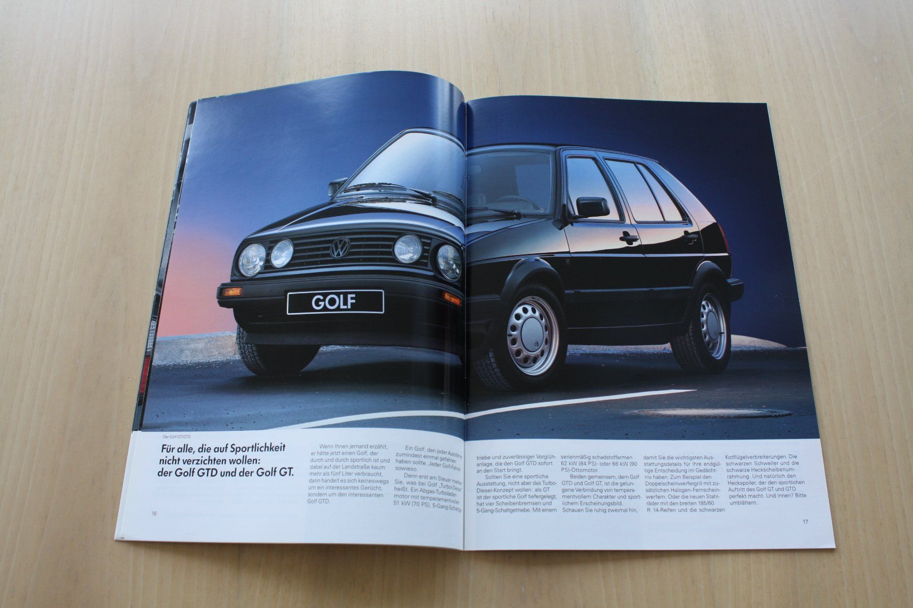 VW Documenti: VW Golf II Prospekt 8/1989 – Usato da Wikon venduto da erwin400 5