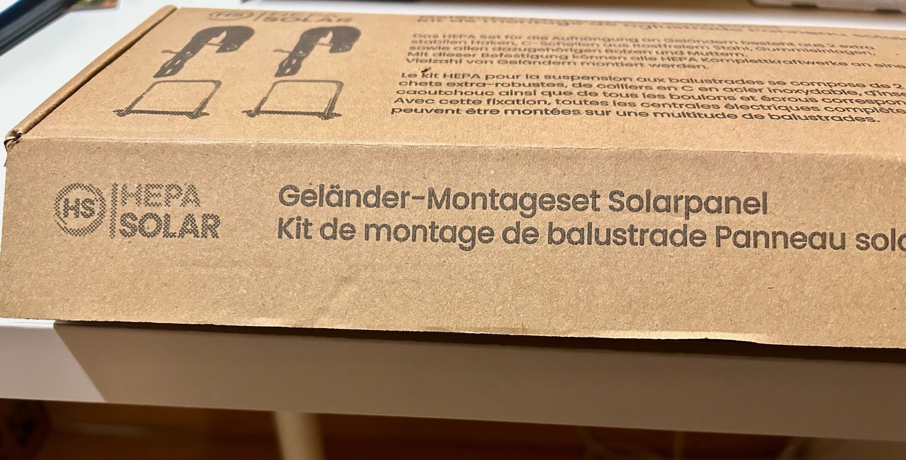 Dispositivi a energia solare: Geländer-Montageset Solarpanel – Nuovo e nell'imballaggio originale da Oberarth venduto da gislerku 3