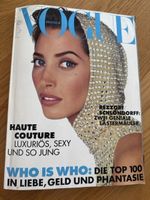 VOGUE DEUTSCH Oktober 1991 Cover: Christy Turlington