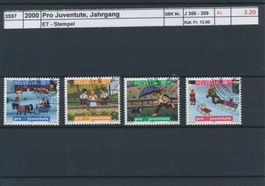 2000 Pro Juventute, Jahrgang, ET - Stempel