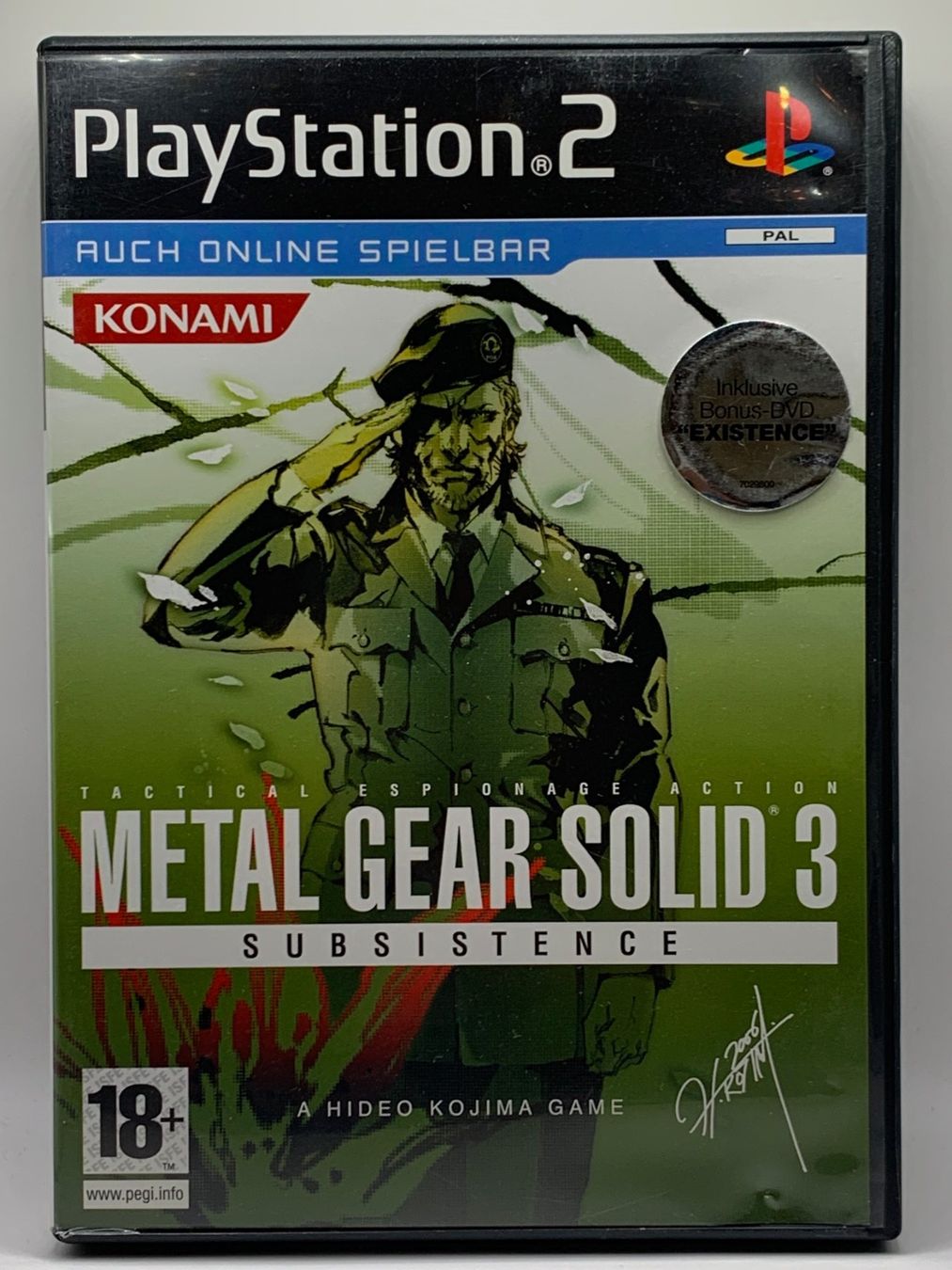 Sony Spiele: PS 2 - Metal Gear Solid 3 Subsistence – Gebraucht aus Ostermundigen von RG-Collector