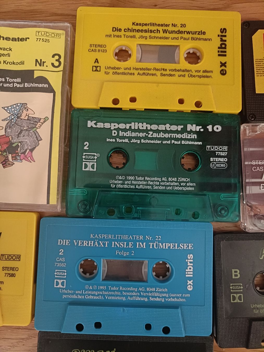 Cassettes audio: 10 KINDER KASETTEN KASPERLI, PINGU,SCHELLENURSLI,........ – D'occasion à Sargans par Polifemo58 3