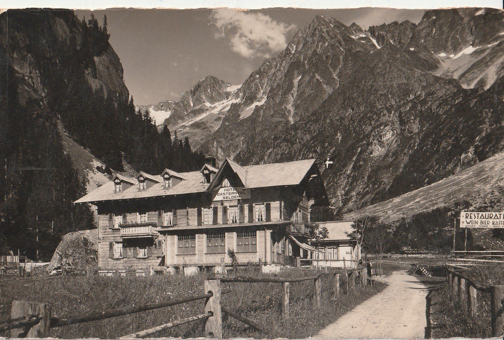 Cartes postales: Hotel ob Kandersteg – D'occasion à Lumbrein par made02