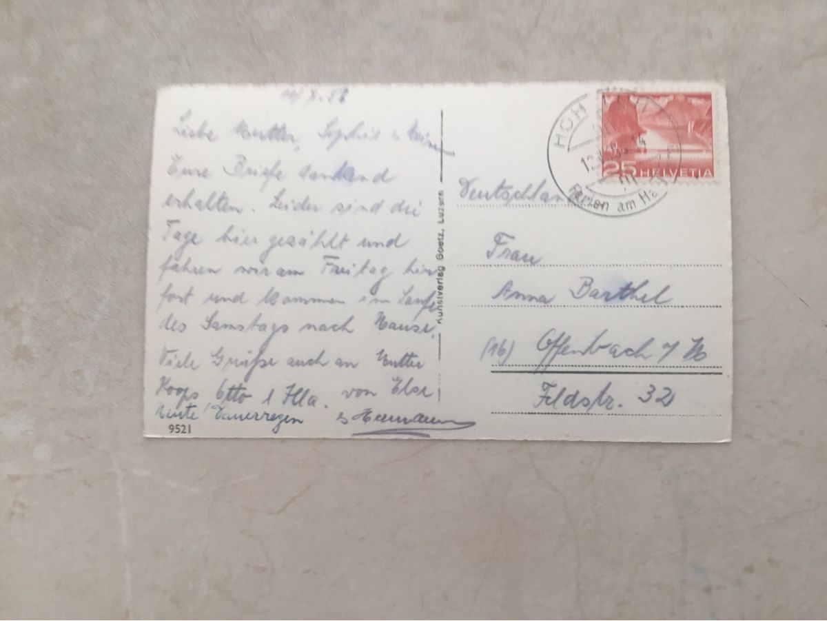 Cartoline postali: Ansichtskarten Schweiz mit Kurortstempeln – Usato da Appenzell venduto da Murpa 1