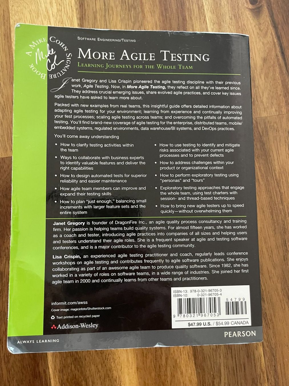 Libri: Book more Agile testing – Usato da Dietikon venduto da Jacob-Alexandre 2