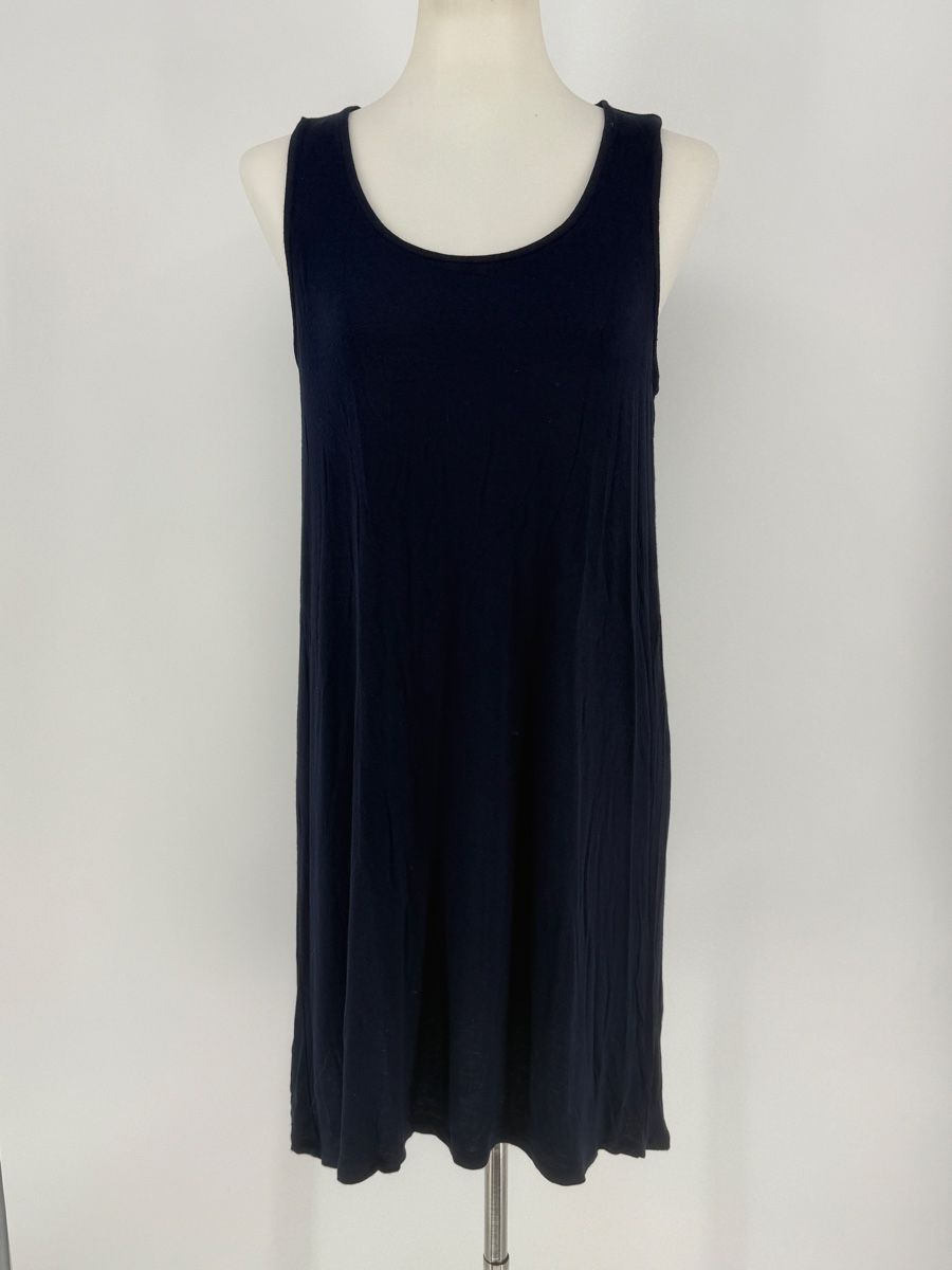 Kleider: Blaues Jersey Kleid Gr. M von Chicorée  – Gebraucht aus Auenstein von moin.