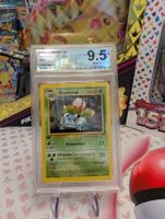 Pokemonkarte Bisaknosp 1st Edition, 1999 Base Set, SG 9.5