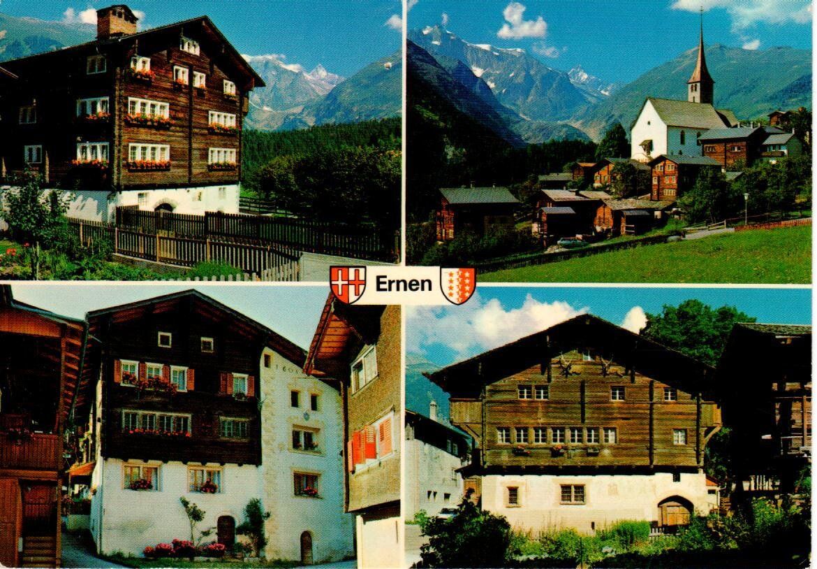 Cartoline postali: Ernen Wallis – Usato da Wolhusen venduto da Curver9
