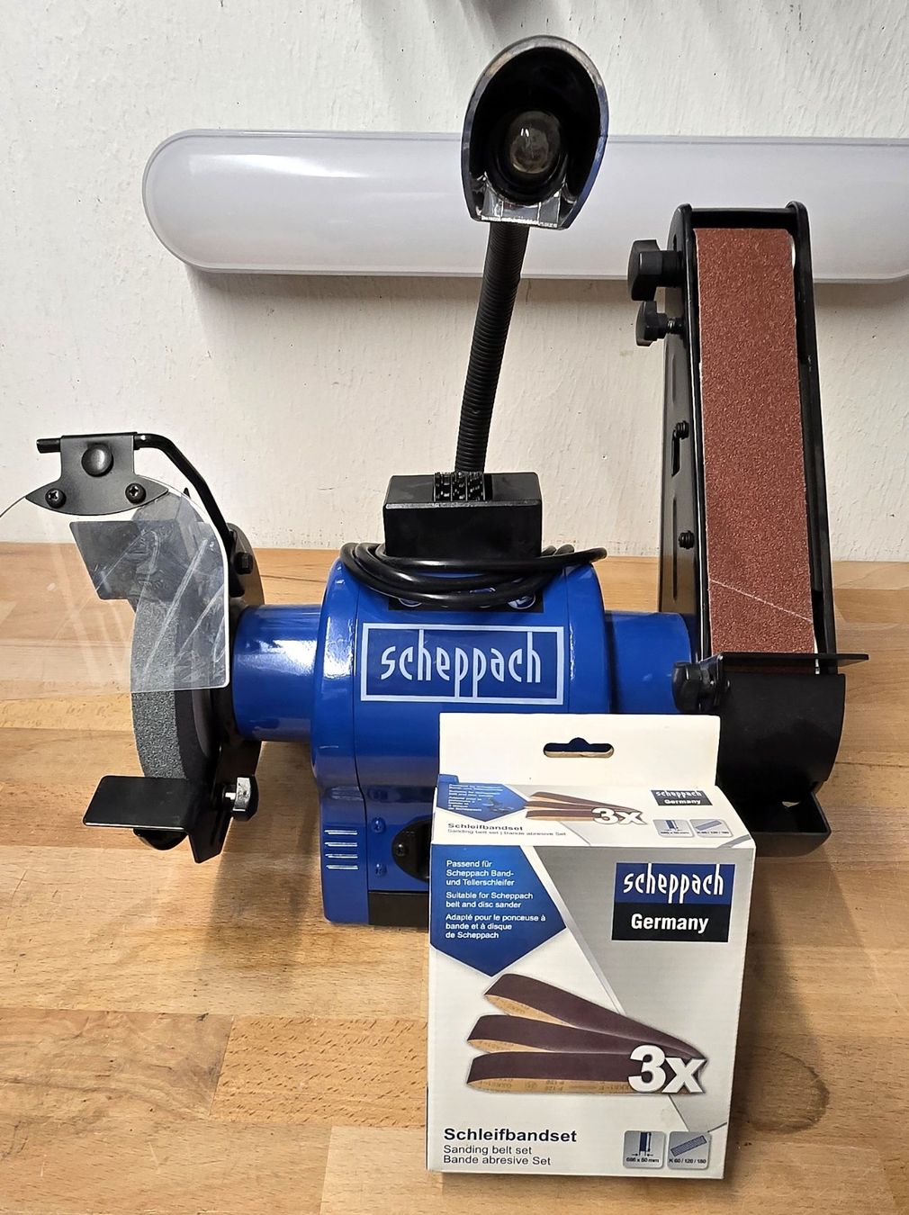 Scheppach Smerigliatrici & Lucidatrici: Scheppach BGS700 Kombinationsschleifer 230V – Usato da Studen BE venduto da Moore 6