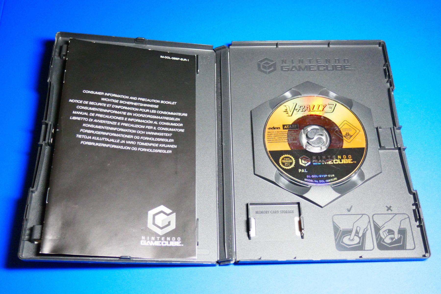 Nintendo Giochi: V-Rally 3 - Nintendo GameCube – Usato da Vuarrens venduto da Espace-Retro 1