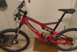 Specialized Stumpjumper Mountainbike Carbon rot L