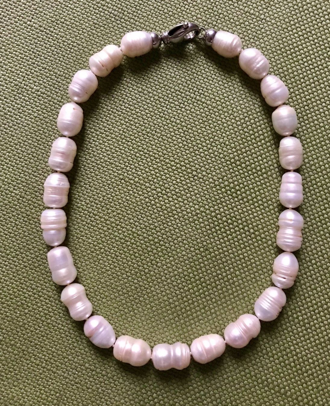 Ketten: NEU: weisse Echtperlenkette, Halskette, Perlenkette, Collier – Neu (gemäss Beschreibung) aus Zürich von aboxi 1
