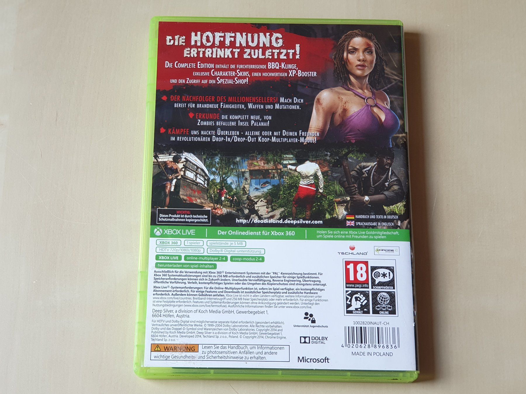 Microsoft Spiele: Dead Island Riptide Complete Edition – Gebraucht aus Stansstad von collectorsshop 1