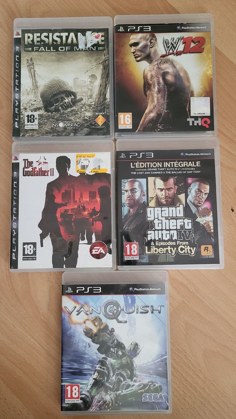 Giochi: Playstation 3 Spiele Sammlung 5x kompl.mit Anleitung – Nuovo (secondo la descrizione) da Biel/Bienne venduto da Retrohr