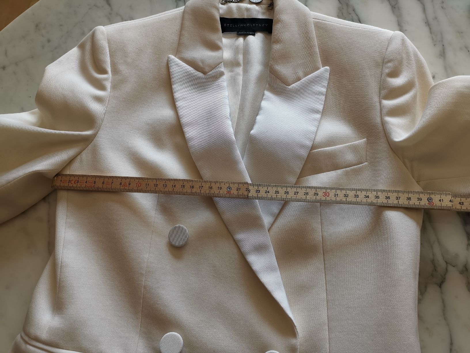 Stella McCartney Giacche: Stella McCartney Woll Seide Blazer – Usato da Uerikon venduto da pink_flamingo 6