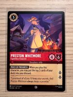 Preston Whitmore 110 EN Disney Lorcana Wilds Unknown 12