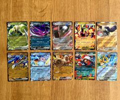 Pokémon EX Karten 10x Karten Karmesin SV NM - Mint
