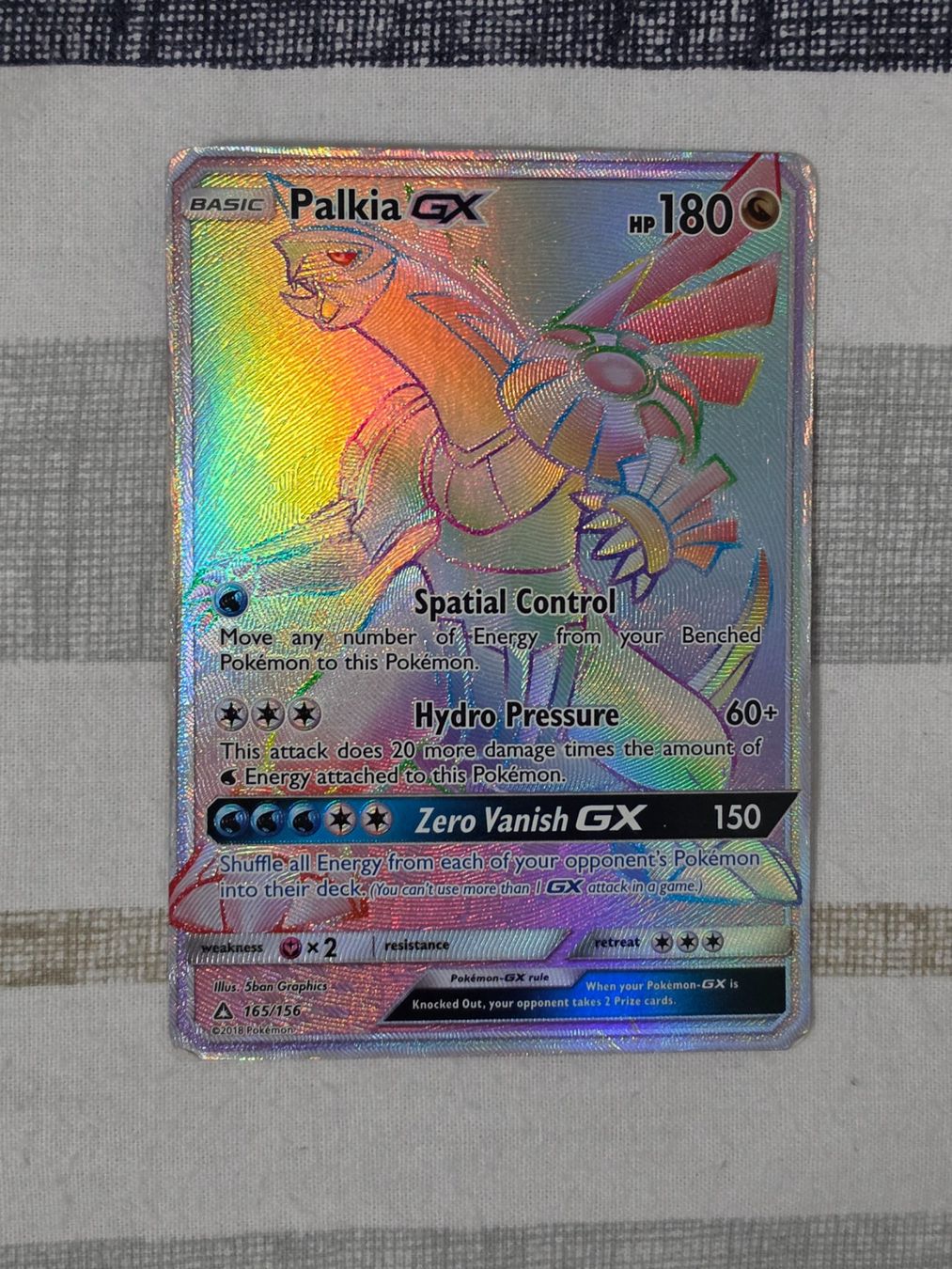 Pokémon Carte collezionabili: Palkia GX 165 – Usato da Binningen venduto da oscark77 1