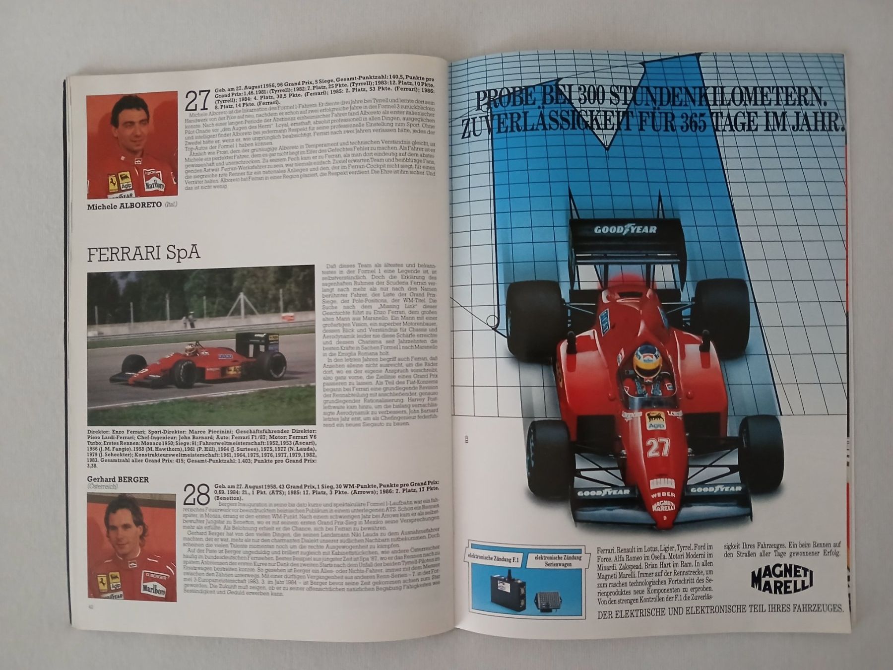 Riviste & Magazine: Programmheft Formel 1; GP Deutschland, Hockenheim 1987 – Usato da Aarburg venduto da Hktm 5