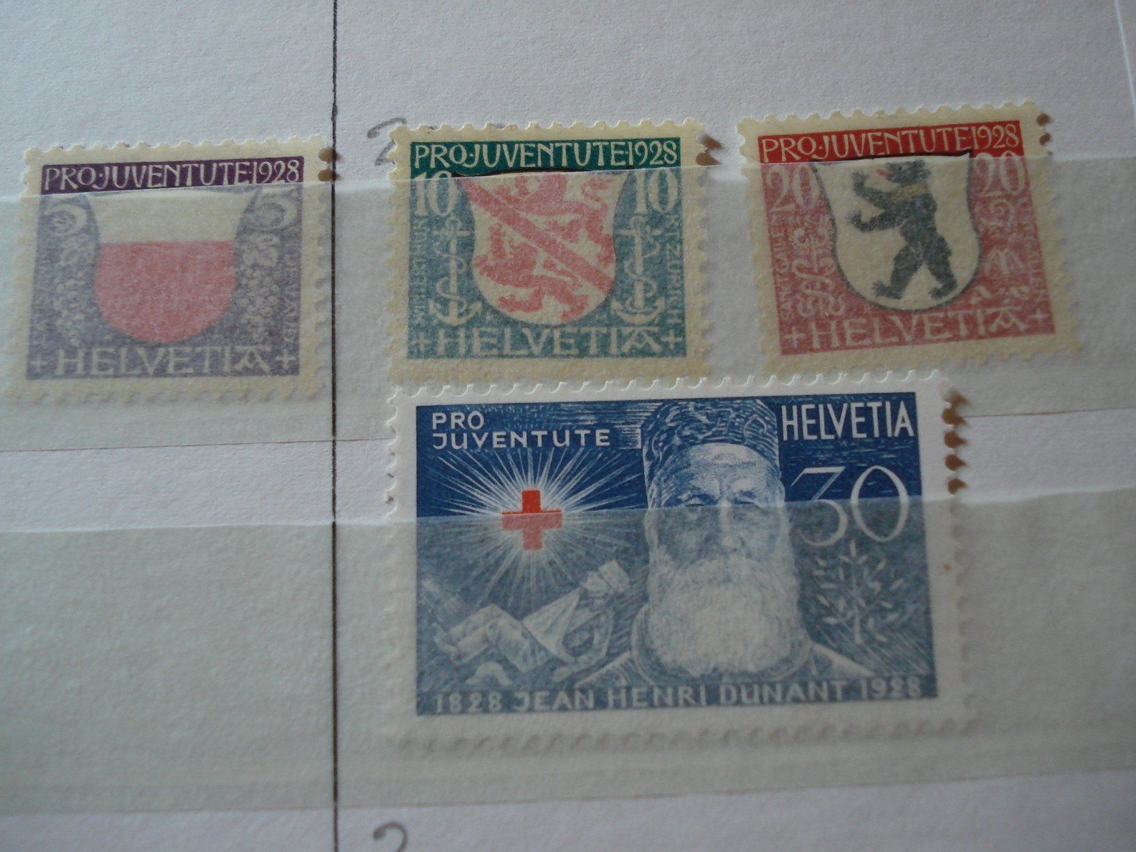Tutti i francobolli: Satz Pro Juventute ** 1928 – Usato da Niederwil AG venduto da morostahu