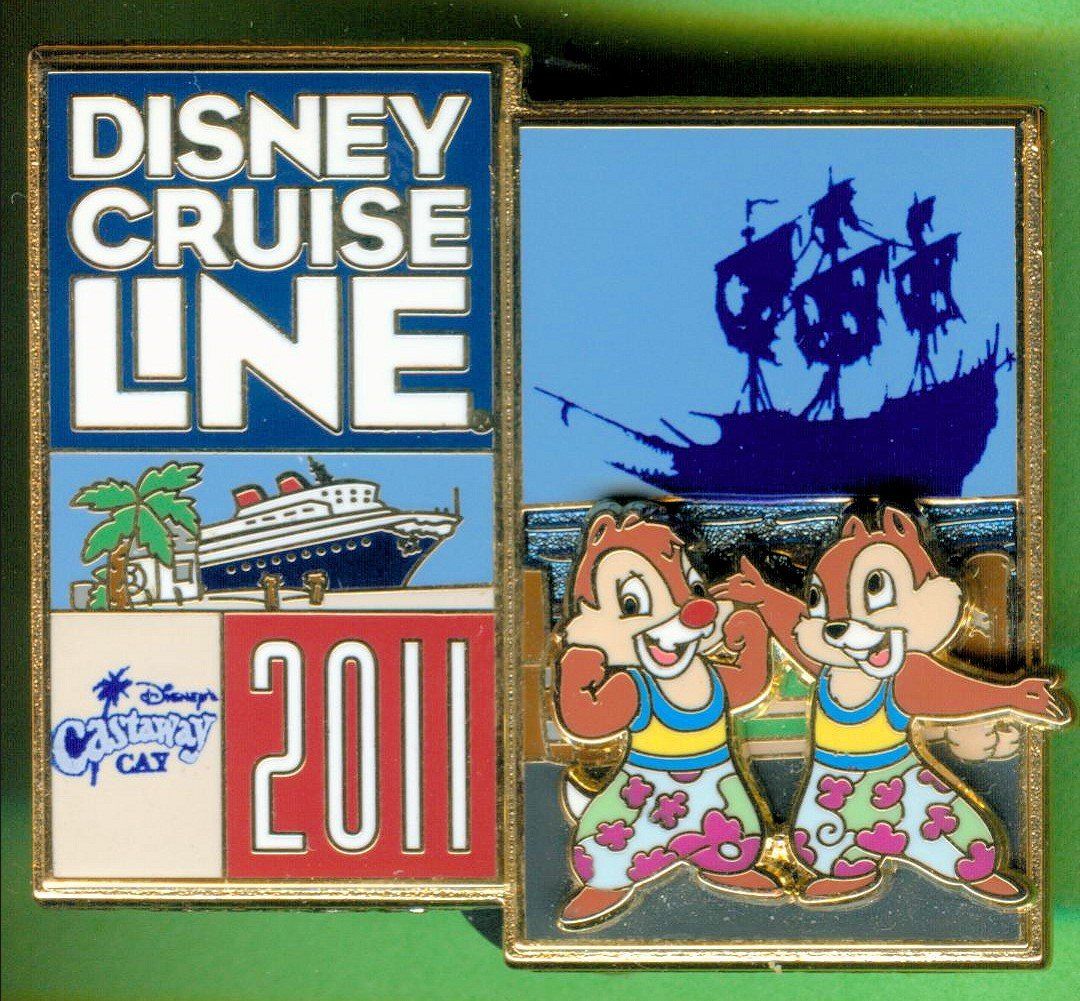 Disney Placchette & Badge: DISNEY  CRUISE LINE  Chip & Chap – Usato da Winterthur venduto da Sammleroase