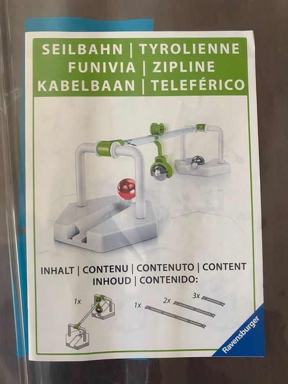 Ravensburger Jouets: Gravitrax Seilbahn (Erweiterung) – D'occasion à Suhr par K2CH