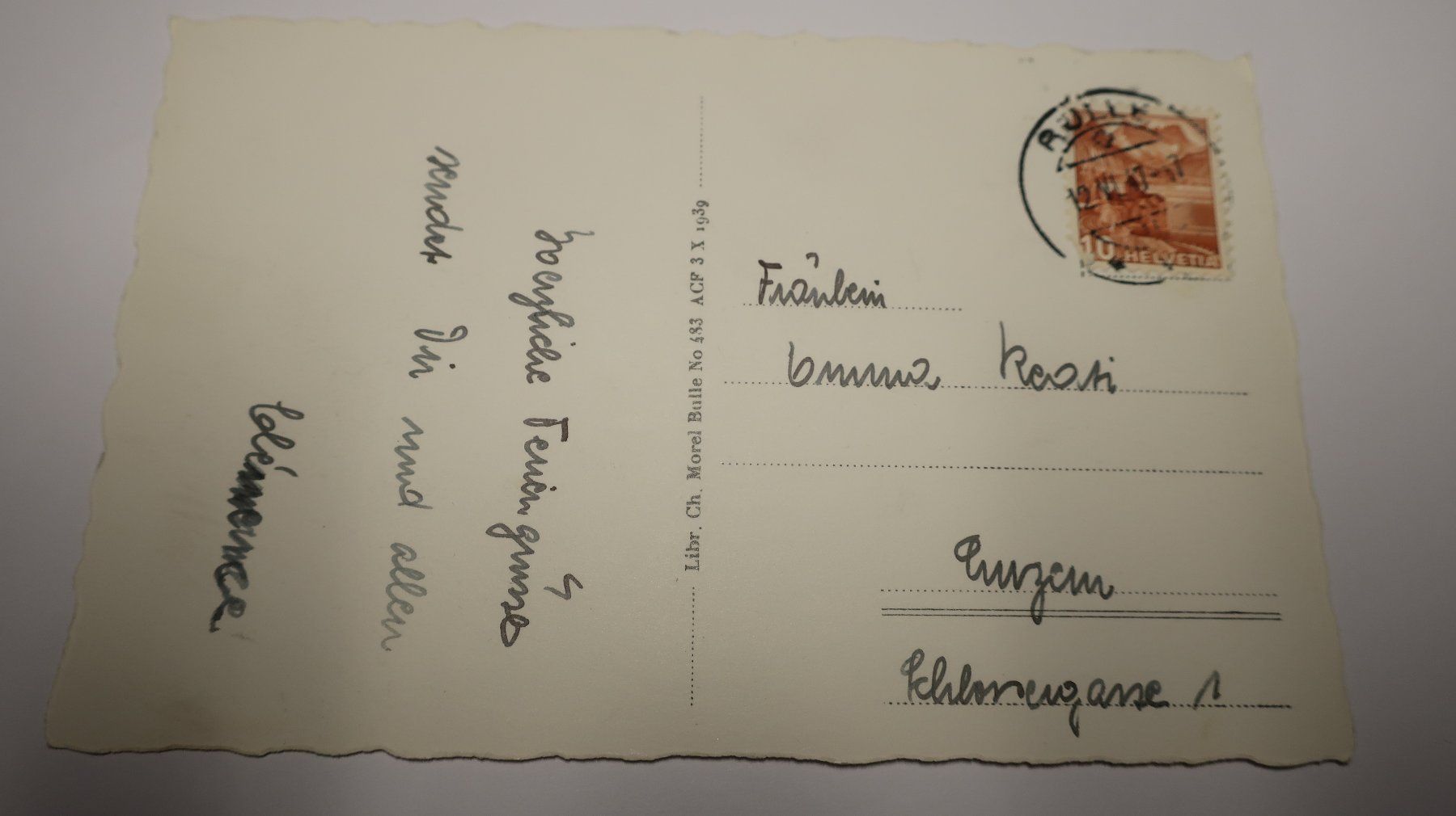 Cartoline postali: Le Moléson  1947 – Usato da Cormoret venduto da Pascalll2001 3