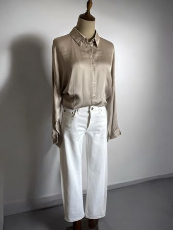 AG Jeans Girlfriend 03YWHT Weiss  CHF 285.00 Gr. 26