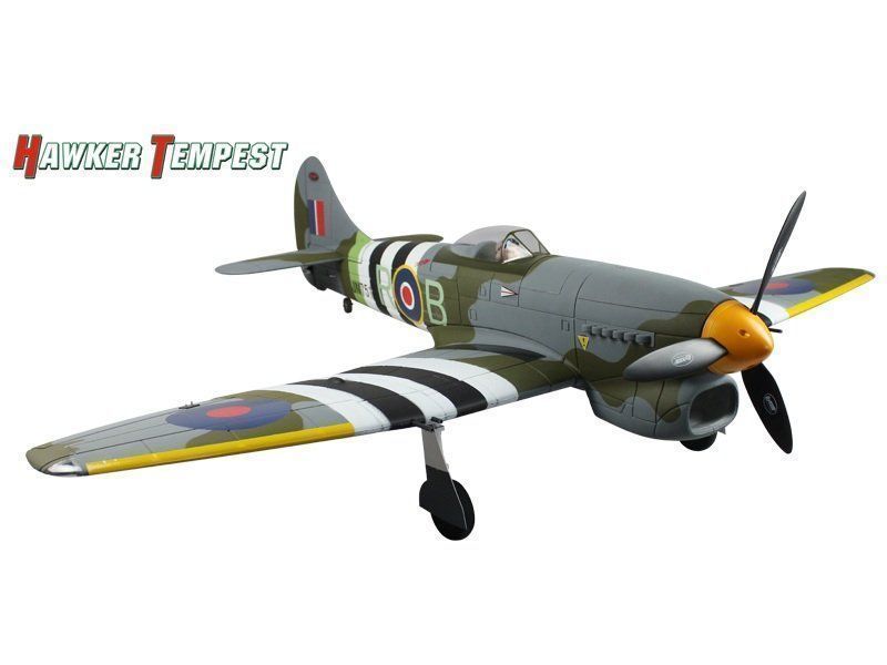 Modellismo RC: Hawker Tempest V2, Spw 1250mm, PNP-Modell von Dynam – Nuovo e nell'imballaggio originale da Entlebuch venduto da Hebu