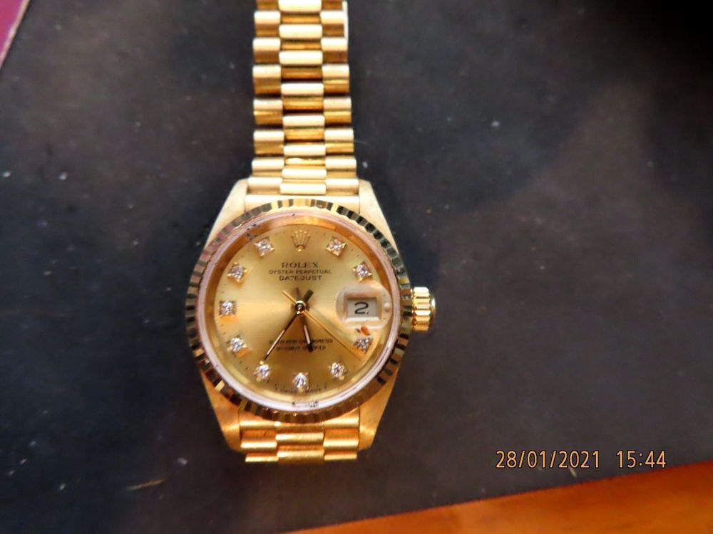 Rolex Orologi: Damen RolexNr. 69... Gold 18 K m Brill. Ø 24 mm – Usato da Oberdorf BL venduto da besteckeritter 1